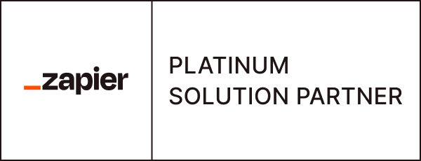 Zapier Platinum Solution Partner badge